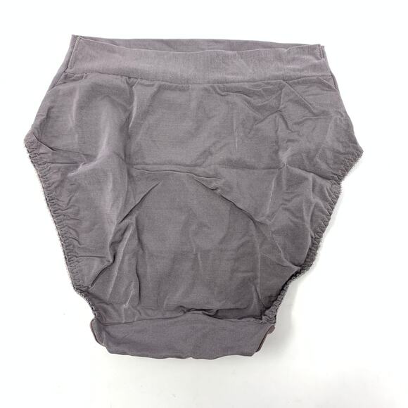 VTG 90s Victoria's Secret Women's Size Medium Brief Smooth Sable Gray Seamless - Picture 6 of 6